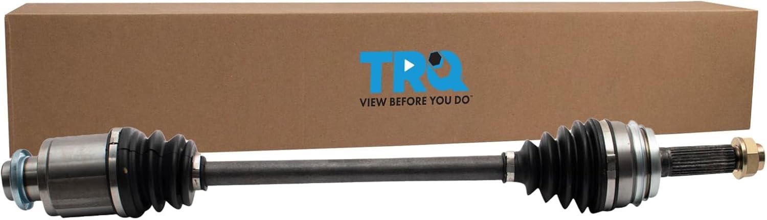 TRQ Rear Passenger Side CV Axle Assembly Compatible with 2007-2013 Acura MDX