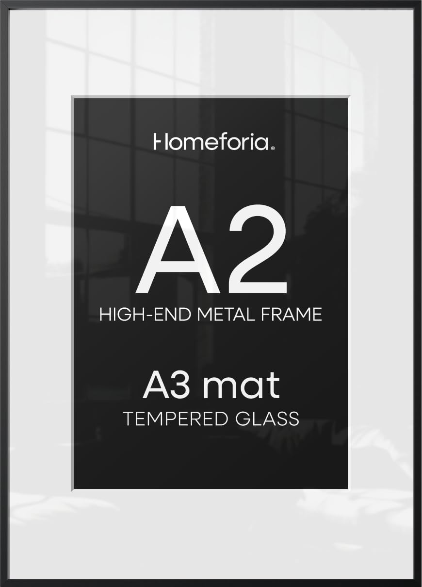 Homeforia A2 Black Picture Frame