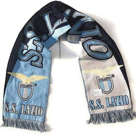 Écharpe jacquard S.S. Lazio 140x20cm accessoire officiel de collection