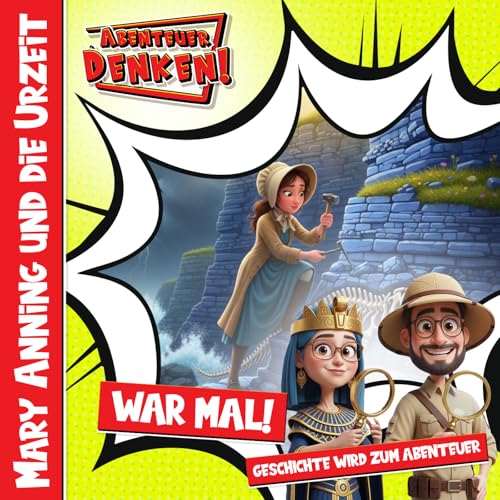 『Mary Anning und die Urzeit』のカバーアート