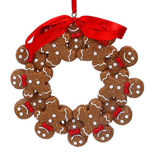Gisela Graham Gingerbread Wreath De...