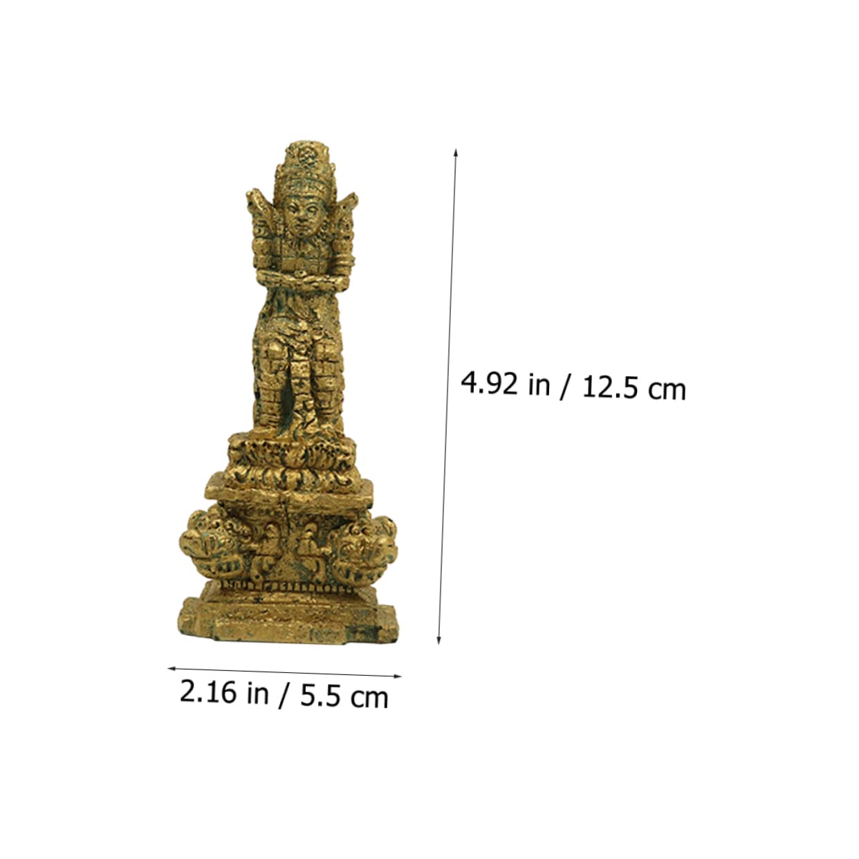 ABOOFAN 3 Pezzi velivolo egiziano simulato Decorazione per acquari ornamento del decorazione del dell'acquario Pescare antico ornamento egiziano fornitura acquario resina