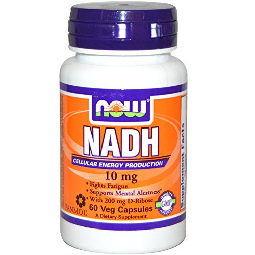 NOW Foods - mg D�� 200 ���{�[�Xmg���t���Ă��� 10 NADH�B60�x�W�^���A���p�J�v�Z��