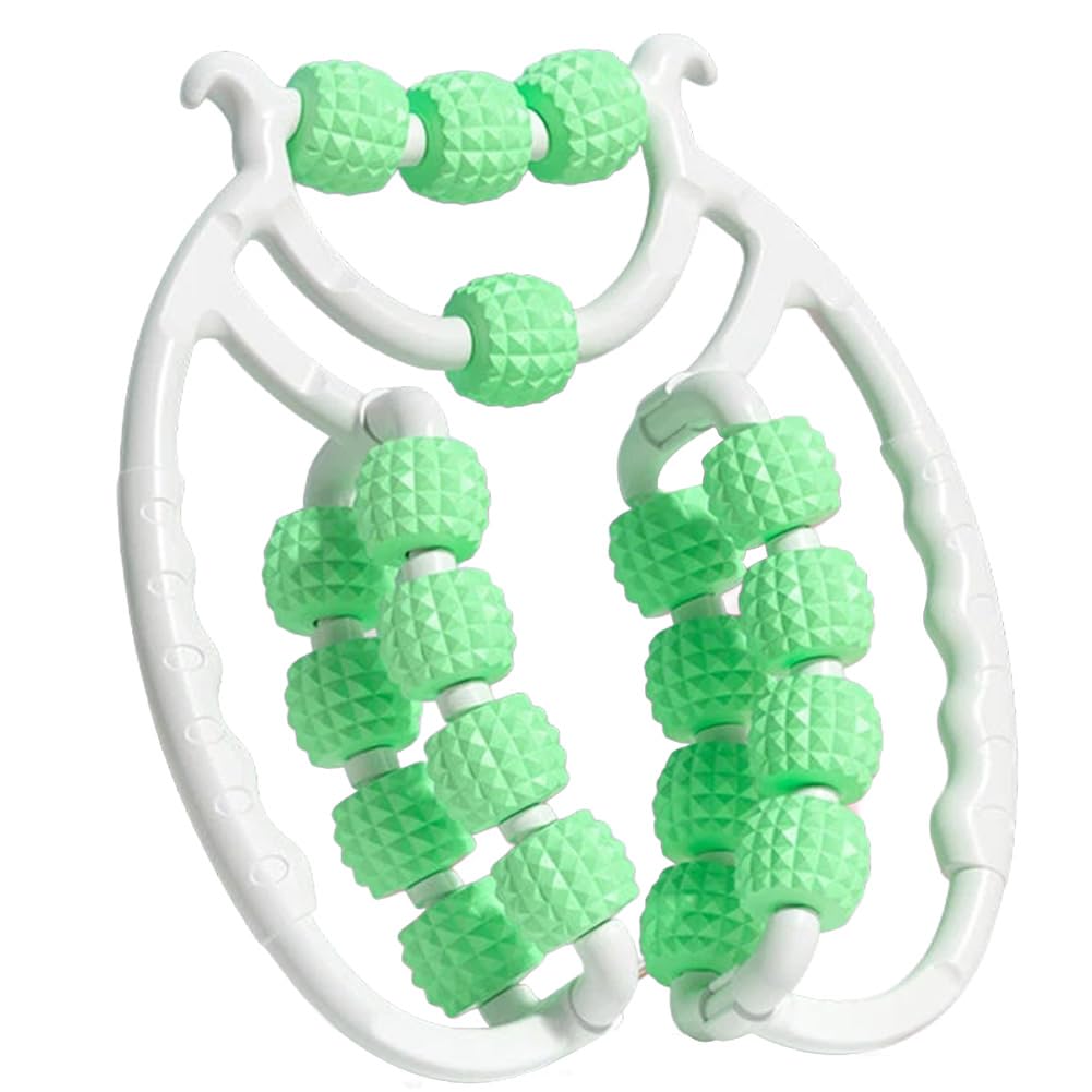 Cellulite Leg Massager Promotes Blood Circulation Massage Roller Suitable for Feet Arms Upgraded Massager (Purple)