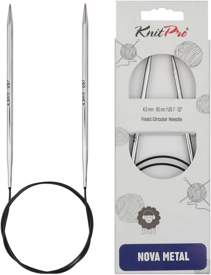KnitPro Nova Fixed Circular Needles 16" (40cm) | US Size 7 (4.5mm)