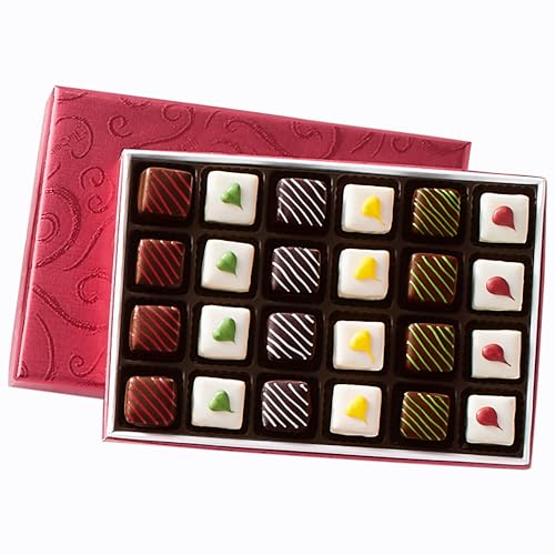 The Swiss Colony Christmas Petits Fours – Assorted Gourmet Mini Layer Cakes, Chocolate and Swiss...