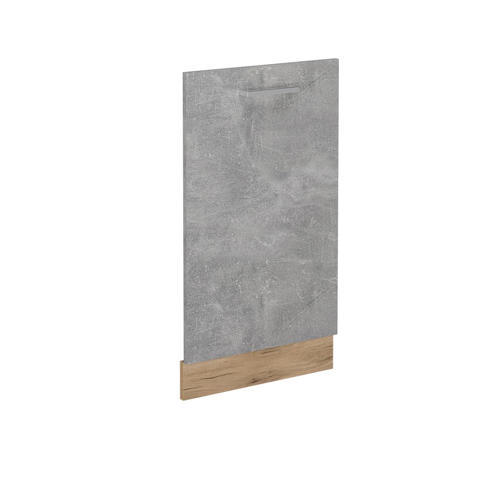 Vicco Geschirrspülblende R-Line, Beton, 45 cm