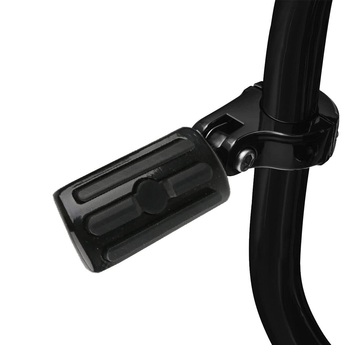 TCMT 32 mm 1 1/4 Zoll Motorschutz-Fußrasten Kit passend für Harley Touring Road King Street Glide Road Glide Electra Glide Softail Sportster XL 883 1200 Dyna mit 3,2 cm Motorschutz
