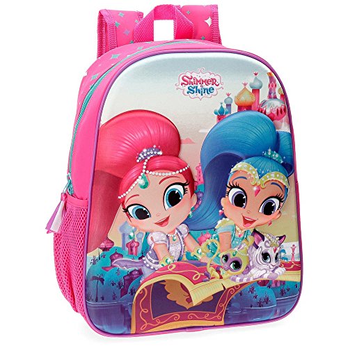 Shimmer and Shine Shiny Mochila Infantil  33 cm  9.8 litros  Multicolor