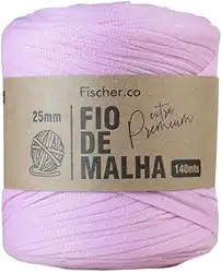 Fio de Malha Extra Premium Fischer 25mm x Rolo com 140m (04 ROSA)