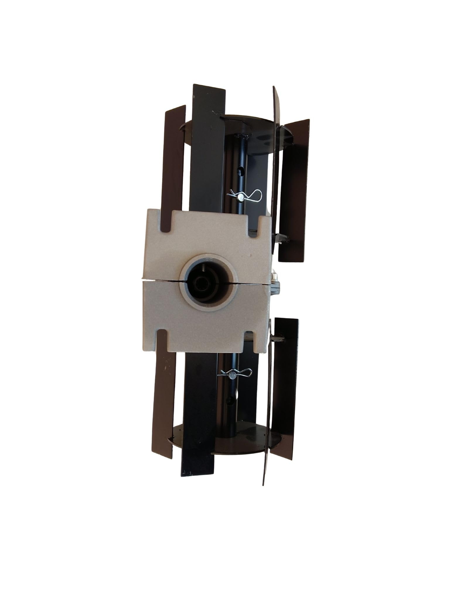 Gruppo Fresa Zappe Zappetta Rotante Coltivatore per Decespugliatore ingranaggio 9 Denti Tubo Ø26 mm Motozappa Zappette