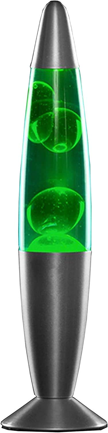 SIGNES GRIMALT - Lampara Sobremesa Lava 35 cm Verde/Amarillo 83637