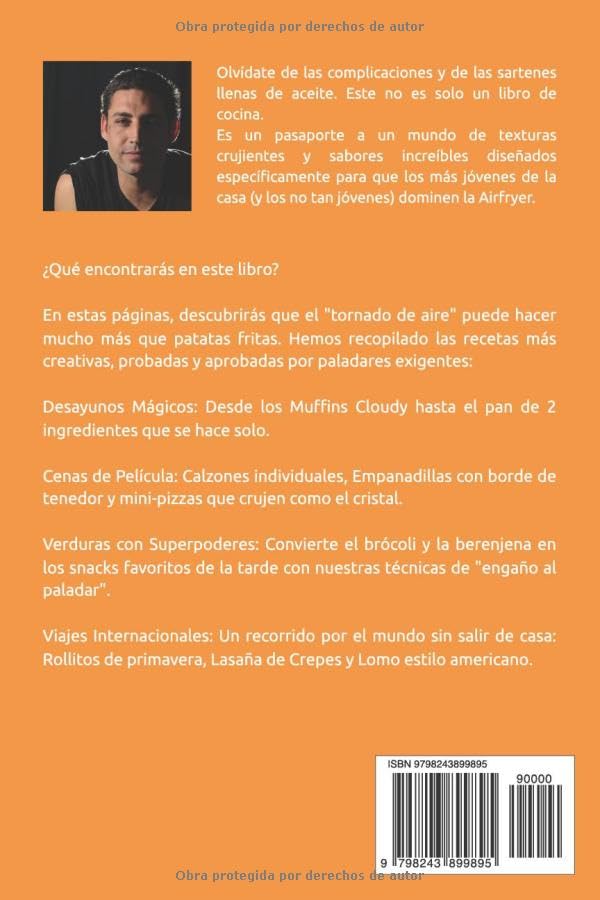 Miniatura 2 de AirFryer 100 Recetas para Niños (Recetas Saludables para AirFryer) (Spanish Edition)