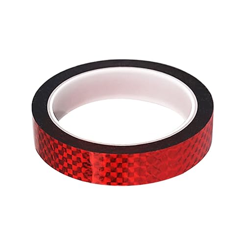 Miniatura 2 de jweemax Cinta decorativa, cinta adhesiva, adhesivo para álbumes de recortes, cinta washi de cuadrícula para manualidades, diseño de purpurina láser,