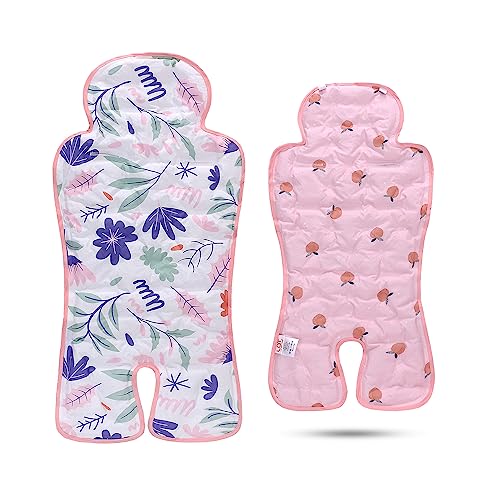 Gel Car Seat Cooler Pad,1 Pack Double Sides-Universal Baby Stroller Ice Cushion,Summer Cooling Seat Liner,Multifunctional Suitable for Baby Dining...