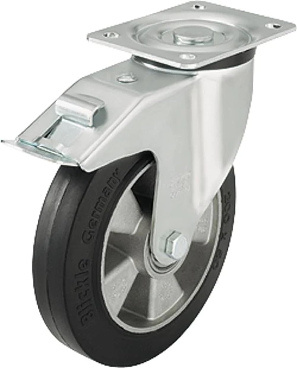 BLICKLE l-alev 200 K-fi Lenkrolle, 20 cm Rad Durchmesser, 880 LB. Tragkraft
