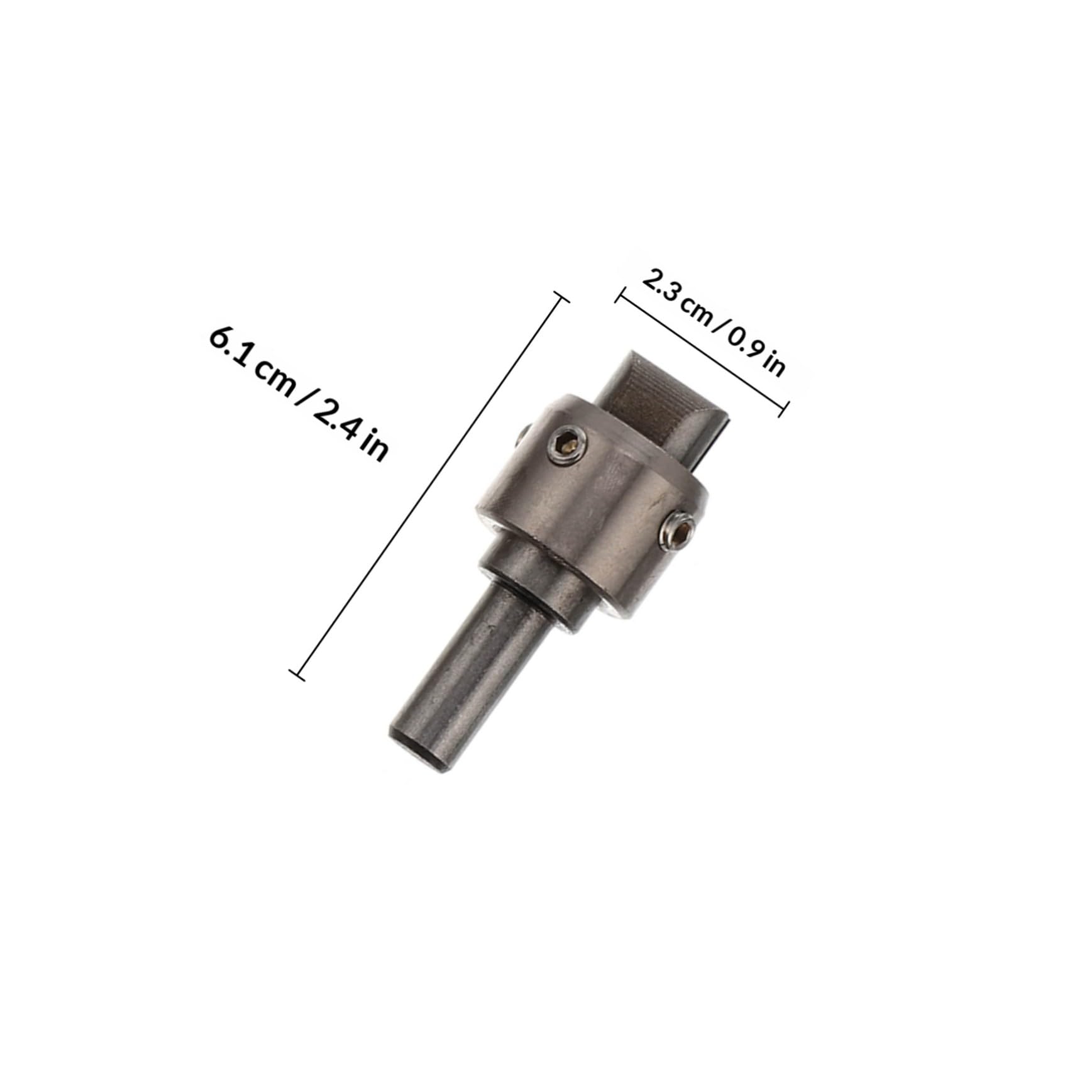 NOLITOY Punte da Trapano ad Anello in Acciaio per Legno Duro, Kit Utensili Fresatrice per Lavorazione Legno, Creatore Anelli di Precisione per Sculture e Artigianato, Set Professionale