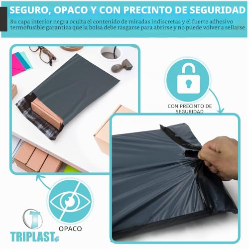 Bolsas de correo impermeables Triplast de 550x750mm para envíos grandes sin roturas 4