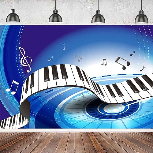 Fondo Fotográfico MEETSIOY 8x6ft para Decoración Musical miniatura 3