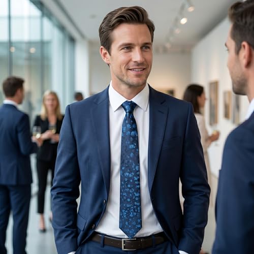 Image of joy alice 70 Colors Ties Set Men Mixed Color Necktie Handkerchief Cufflinks Brooch 3.15 Formal