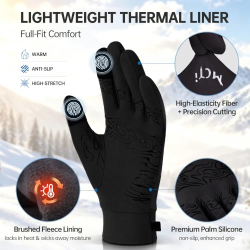 MCTi 2-in-1 Winter Ski Gloves
