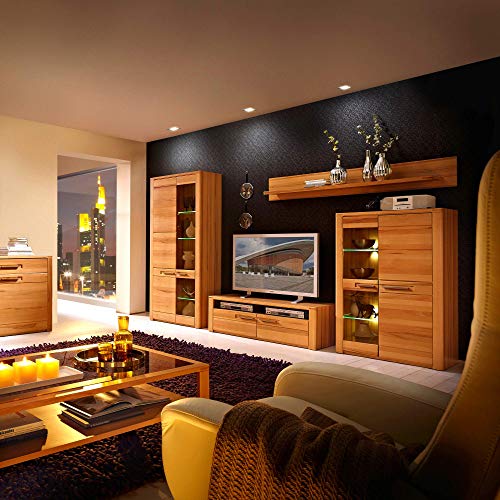 Nature-Plus-Vitrine-niedrig-aus-Kernbuchenholz-teil-massiv-Glasvitrine-inkl-Qualitaetsglasboeden-und-LED-Beleuchtung-85-x-127-x-40-cm-BHT