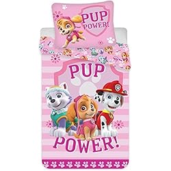 Cubrecama Paw Patrol BrandMac ApS Paw Patrol pościel dziecięca, poszwa NA kołdrę 100 x 135 40 x 60 cm, pościel dla małych dzieci
