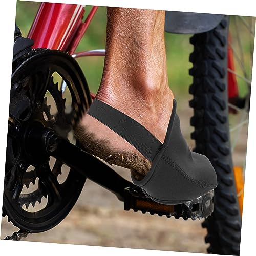 Cubiertas para punta de zapatillas de ciclismo, cubrebotas impermeables y cortaviento para uso exterior en invierno miniatura 6