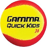 Amazon | GAMMA Quick Kids 36個 トレーニングテニスボール 子供用