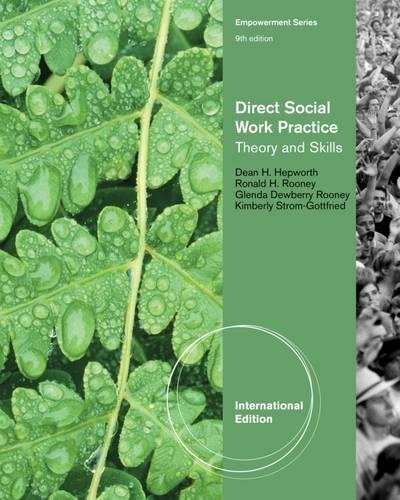 AISE-DIRECT SOCIAL WORK PRACTICE: THEORY AND SKILLS