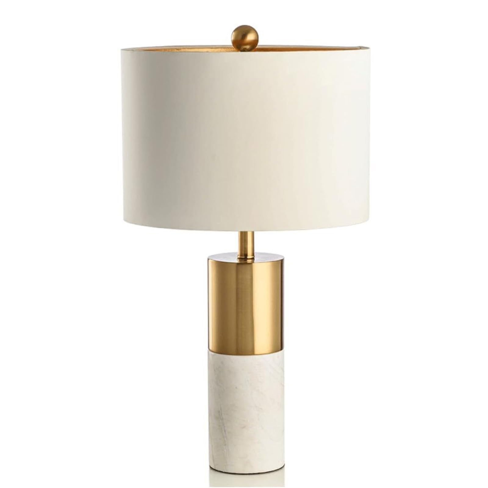 Bedside Lamp Bedroom Nightstand Table Lamp Modern With Cloth Lampshade