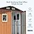 Canovire 6x4FT Outdoor Storage Shed, Metal Garden Shed with Updated Frame Structure, Lockable Door and Window, Large Tool Shed for Backyard, Patio,Lawn,Utility & Bike Storage