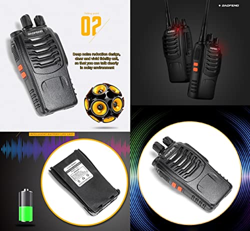 image for MUARRON Walkie Talkie,Two Way radios-5W Strong Penetration,Noise Reduc