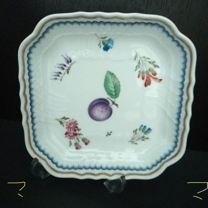 リチャードジノリ イタリアンフルーツ ディッシュスクエア（M