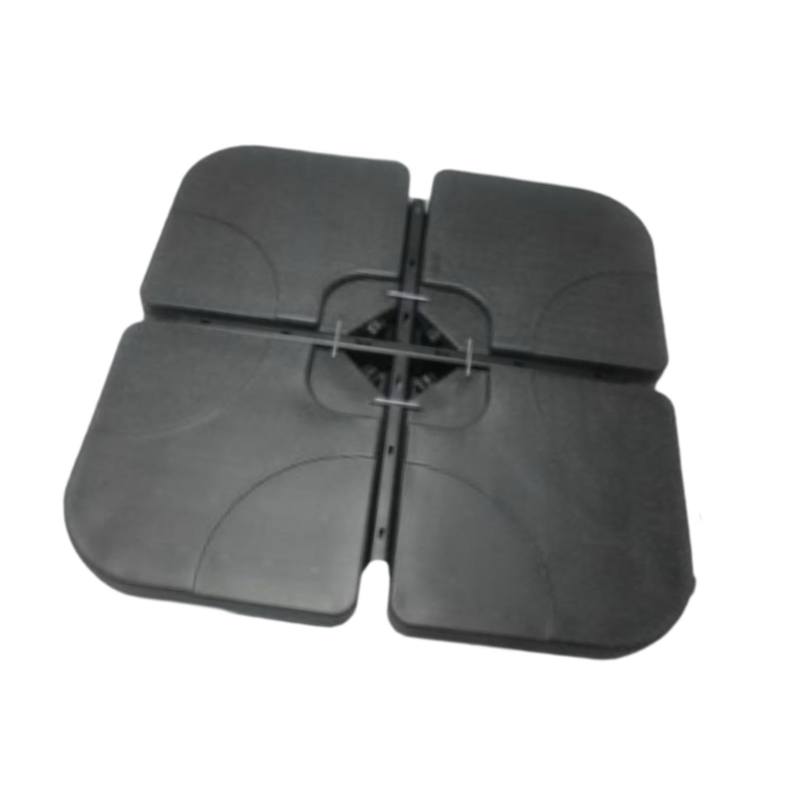 MYCENSE Parasol Base Stand Patio Umbrella Base Outdoor Deck Garden Umbrella Holder Water Sand Fillable for Patio Pool Porch Beach, Square