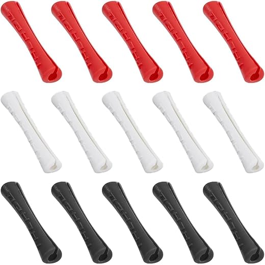 15Pcs 3 Colors Rubber Bicycle Frame Protector Tube Shape Bike Frame Sleeve Shifter Brake Cable Protective Cover Bike Shifter Brake Cable Guard for Accessories