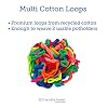 Harrisville Designs Friendly Loom | 10” PRO-Sized Multicolor Potholder Weaving Loops | Craft 2 Cotton Potholders #4