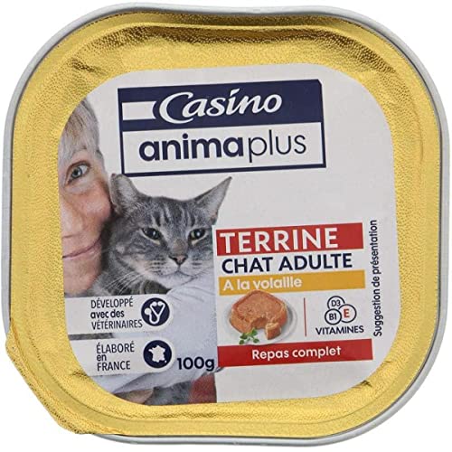Casino Terrine Chat Adulte Volaille 100g