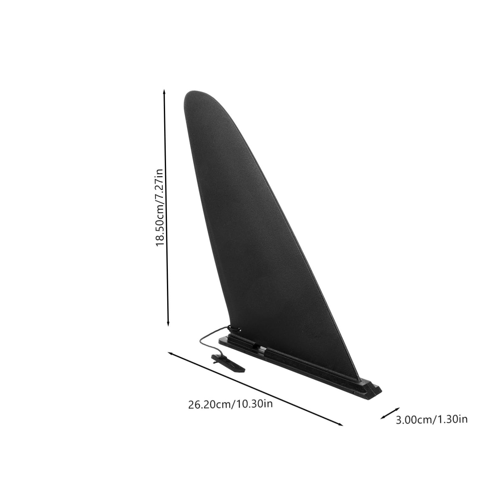 UPKOCH Strong Water Flex Paddleboard Tail Fin Replacement for Kayak Skeg Surfboard Easy Pivoting for Quick Turns