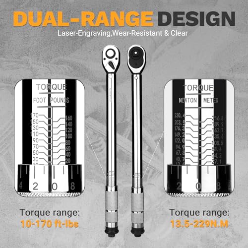 DEKOPRO 1/2-Inch Torque Wrench