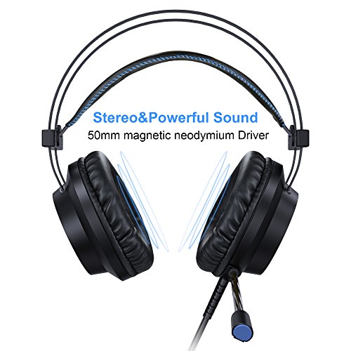 Vehemo Cuffie Gaming Suono Stereo 3D con Microfono...