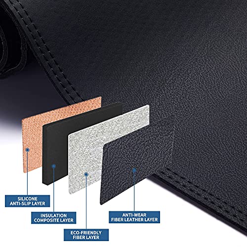 image for BDFHYK Dashboard Dash Cover PU Dash Mat Compatible with 2007-2014 Taho