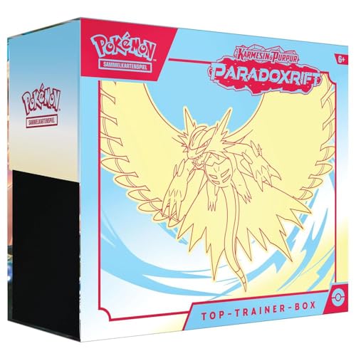 PoKéMoN Pokemon Top-Trainer-Box Donnersichel Sammel-Karten Kollektion deutsch, (45738)