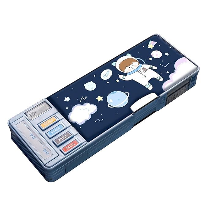 Multifunctional Pencil Box for Kids,Space Pencil Box for Boys,Kids Pencil Box for Boys & Girls,Magnetic Pencil Box for Boys, Pop up Pencil Box, Space Theme Return Gifts for Kids(Space Theme) (B0CXF5P3GY) Amazon Price History, Amazon Price Tracker