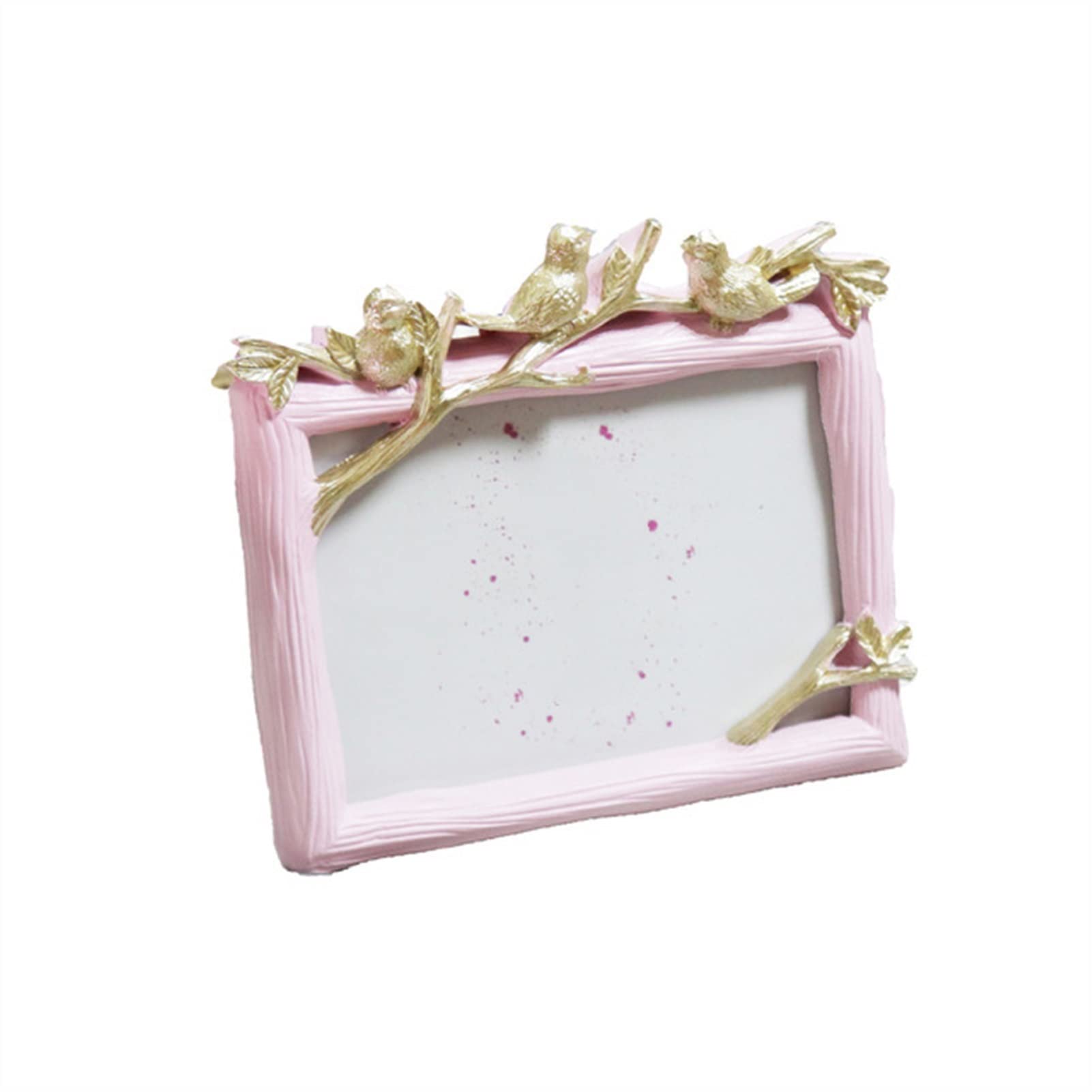 Ramki do Zdjęć/Ramki na Zdjęcia RETRO FIRT PTAKI RAKA PITORKI VINTAGE DEK DEK DEK DREKU DREKCJA DRZEWANIE PICTOP ODZIAŁA Ramki (Color : Pink, Size : 7 inch)