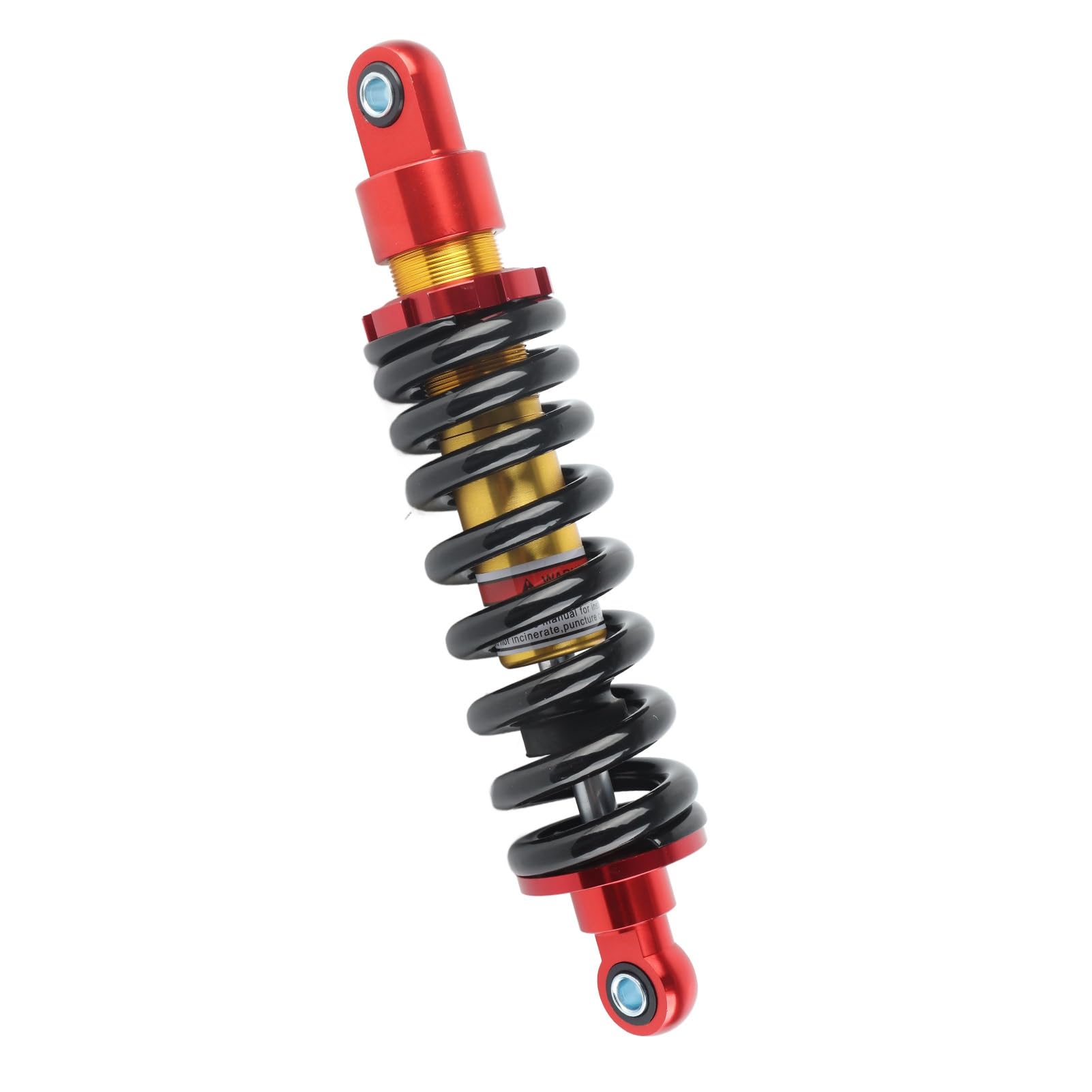 Generic Amortyzator Tylny Motocykla Wysokowydajny Regulowany Amortyzator Zawieszenia do Dirt Pit Bike ATV, Pasuje do 70-150 Cm3, Stop Aluminium CNC (295 mm)