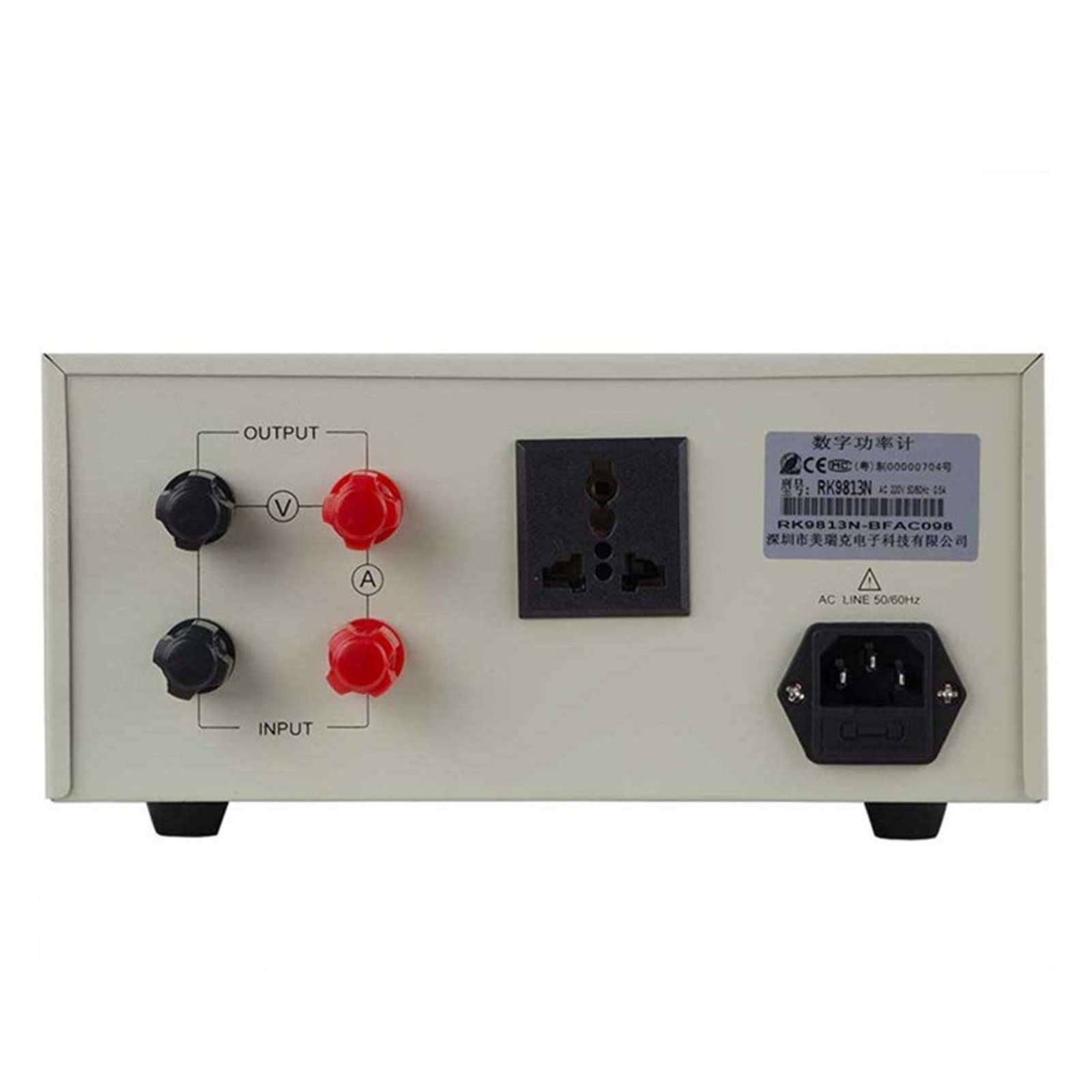 Miernik Cęgowy, Cyfrowy multimetr komputerowy RK9813N Cyfrowy parametr miernika miernika 2 tester 2 0A 600V Miernik mocy RK9813N AC Wat w mierniku mocy