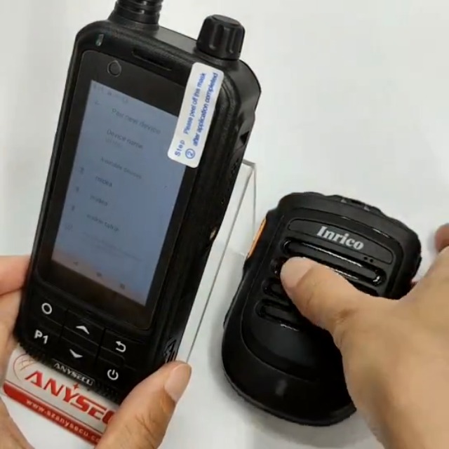 Microfono Wireless PTT Anysecu Per Zello - Compatibile Con IOS E Android - Foto 13