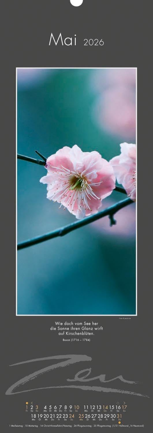 Zen-Kalender 2026