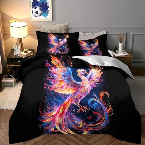 Housse de couette anti-transpiration Phoenix en microfibre douce toutes saisons